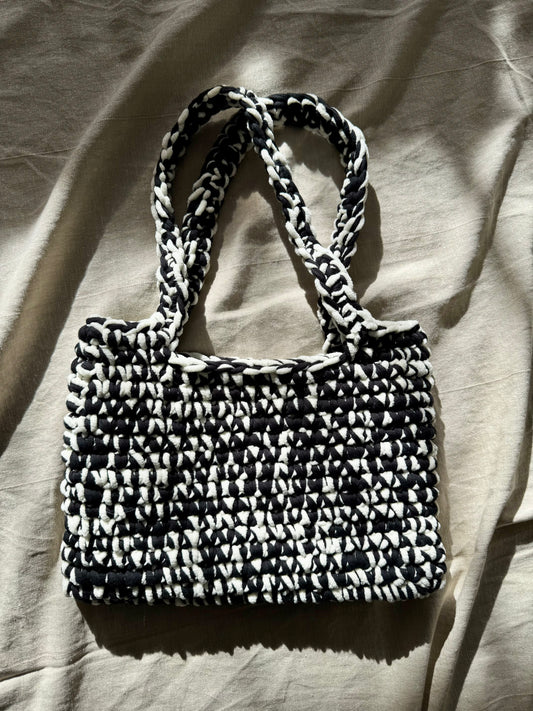 Sac à main en crochet – NoirÉbène