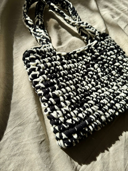 Sac à main en crochet – NoirÉbène