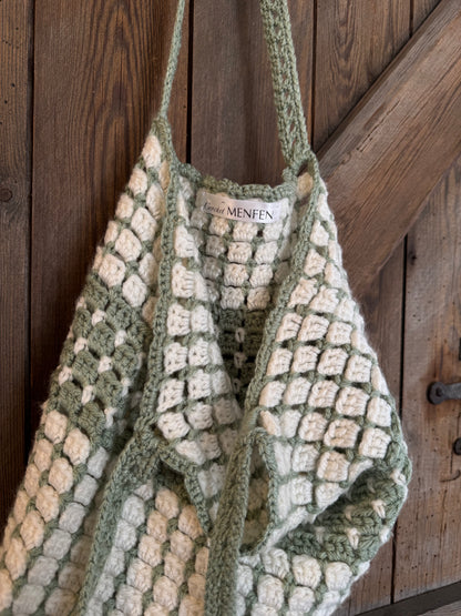 Tote bag en crochet – VertMousse